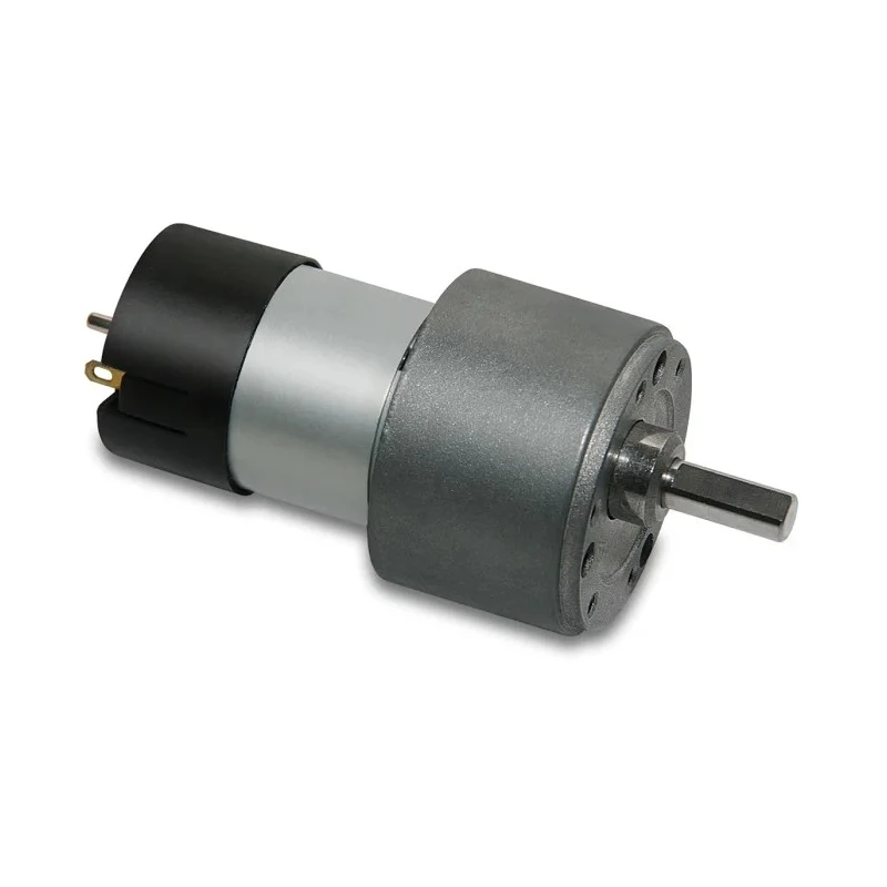 Micromotors Geared DC Motor, 24V DC, 1 Nm Torque, 6 RPM Output Speed, 6 mm Shaft Diameter 1308-24-510