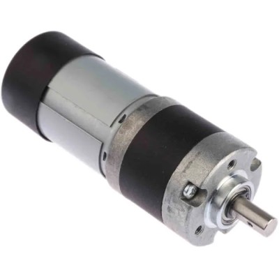 Micromotors Brushed Geared DC Geared Motor 24V DC, 20.4 W, 1.6 Nm Torque, 60 RPM, 8 mm Shaft Diameter E192-24-49