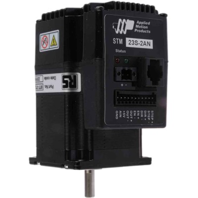 Applied Motion Systems STM Series Dual Hybridge Stepper Motor 48V, 0.88Nm Torque, 1.8°, 23 mm Frame, 6.35 mm Shaft STM23S-2AN