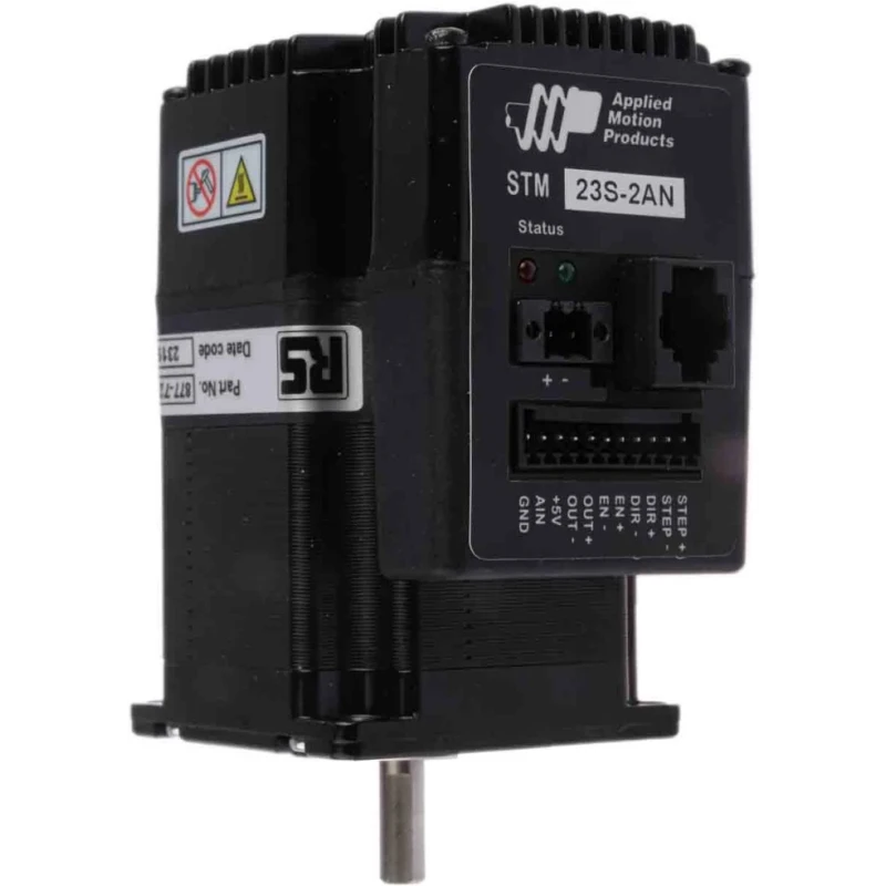 Applied Motion Systems STM Series Dual Hybridge Stepper Motor 48V, 0.88Nm Torque, 1.8°, 23 mm Frame, 6.35 mm Shaft STM23S-2AN