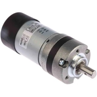 Micromotors Brushed Planetary Geared DC Motor 24V dc, 22.8W, 20 Ncm Torque, 575 rpm, 8 mm Shaft Diameter E192-24-5
