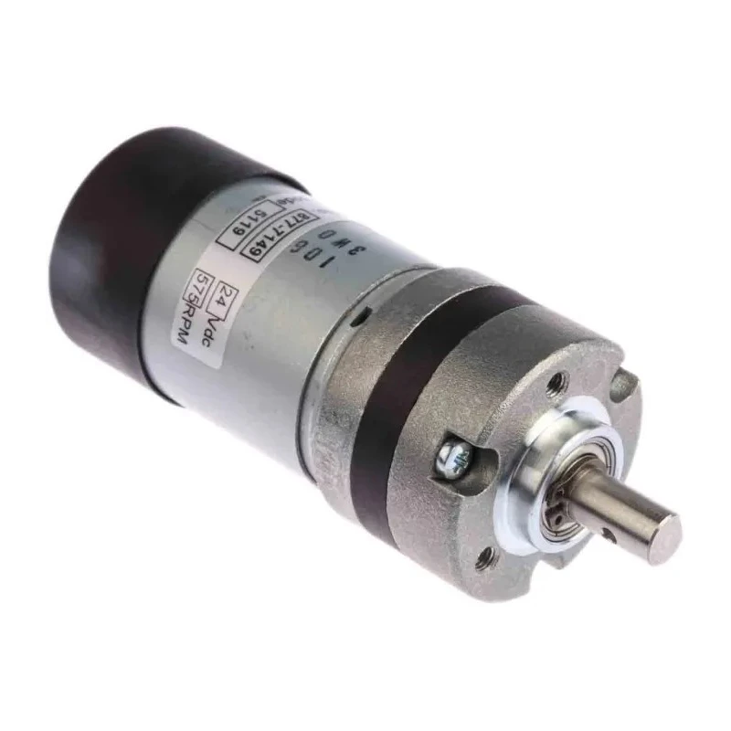 Micromotors Brushed Planetary Geared DC Motor 24V dc, 22.8W, 20 Ncm Torque, 575 rpm, 8 mm Shaft Diameter E192-24-5