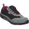Delta Plus Women's Black, Grey, Purple Stainless Steel Safety Trainer UK 6 EU 39 Lace Up Steel Midsole SRC Slip COMOSPNO39