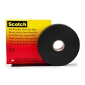 3M Black Self-Amalgamating Tape Ethylene Propylene Diene Monomer 19mm x 9.15m SCOTCH 23 9.15X19