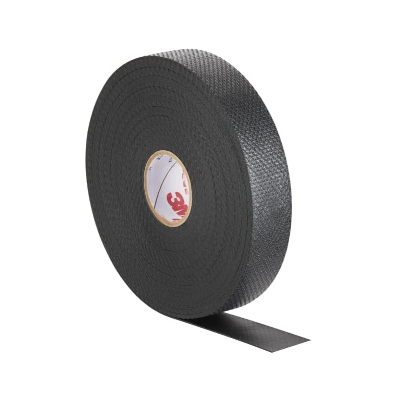 3M Black Ethylene Propylene Diene Monomer Electrical Tape 25mm x 7m SCOTCH 23 7X25