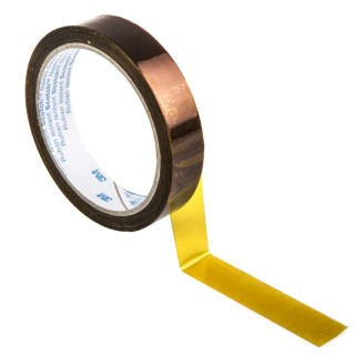 3M Electrical Tape Orange Polyimide Film 19mm Width x 33m Length Silicone Adhesive 180°C Max Operating SCOTCH 92 33X19