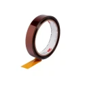 3M Electrical Tape Orange Polyimide Film 19mm Width x 33m Length Silicone Adhesive 180°C Max Operating SCOTCH 92 33X19