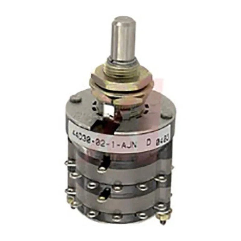 Grayhill 10-Position Rotary Switch, 1A, Zinc and Stainless Steel Housing, Solder Lug DP10T