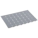 3M Hemispherical Polyurethane Self-Adhesive Feet, 16 mm Diameter, 12.7 mm Width, 7.9 mm Thickness, 50 ft Length SJ 5027 BLACK