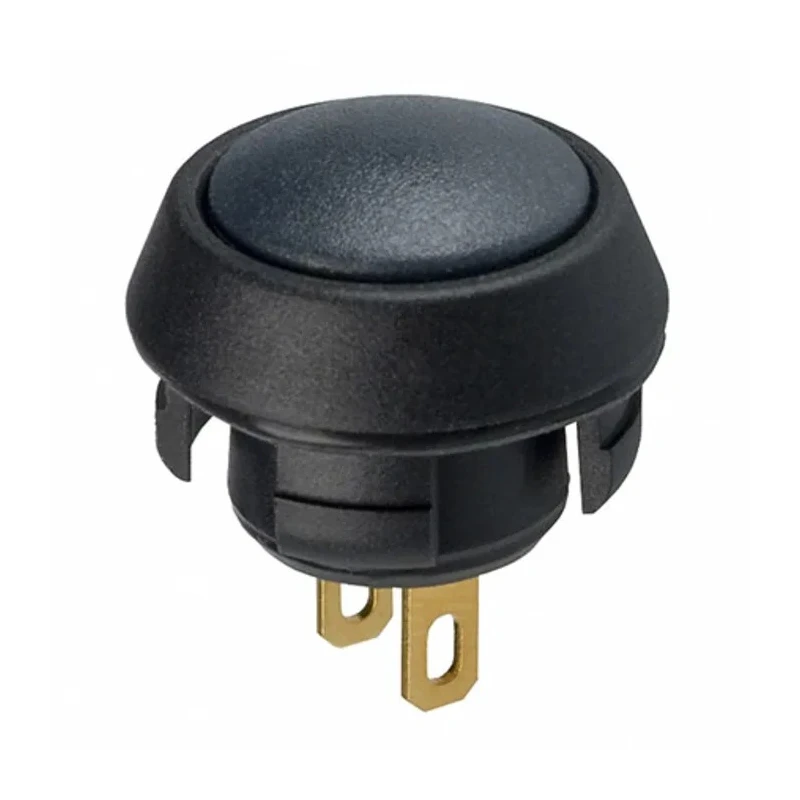 Grayhill Push Button Switch Momentary Panel Mount SPST Black LED 15.3 mm Cutout IP40 IP67 24 V dc 30-100