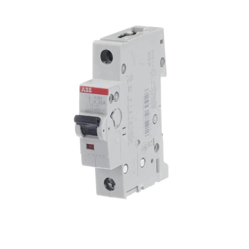 ABB System Pro M Compact S200 Miniature Circuit Breaker, 1-Pole, 30A, Type K, 400V AC, 72V DC, 6 kA Breaking 2CDS251001R0527