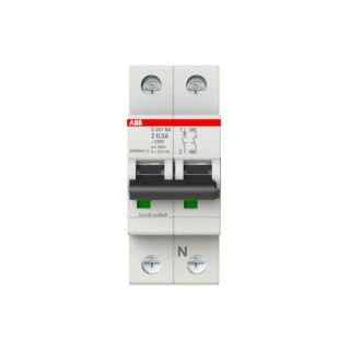 ABB System Pro M Compact S200 Miniature Circuit Breaker 1-Pole 500mA Type Z 400V AC 6kA Breaking Capacity 2CDS251103R0158