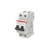 ABB System Pro M Compact S200 Miniature Circuit Breaker, 1-Pole, 2A, Type B, 400V AC, 12V DC, 6kA Breaking 2CDS251103R0025