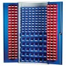 RS PRO Steel Floor Standing Louvred Panel Storage Cabinet 2 m Height 1 m Width 430 mm Depth Wheeled Lockable 877-6825