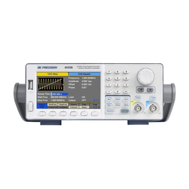 BK Precision 4054 Dual Channel Arbitrary Waveform Generator 25 MHz Max, 1 Hz Min, TFT LCD, USB GPIB Interface BK4054B