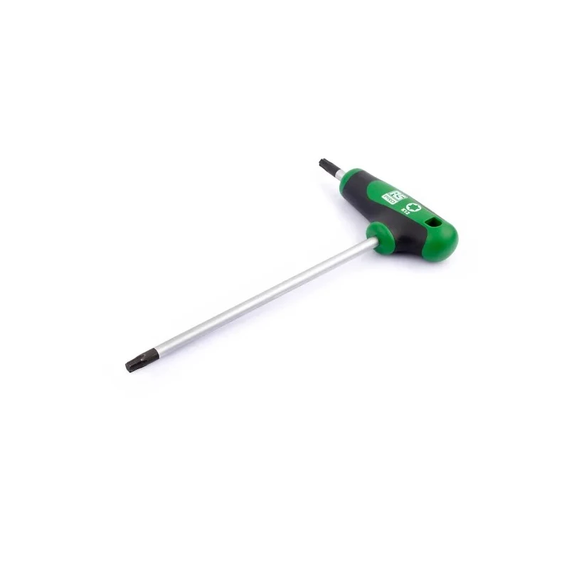 RS PRO 1-Piece T Shape Torx Key Chrome Vanadium Molybdenum Steel Black Phosphate 105mm 192-3649