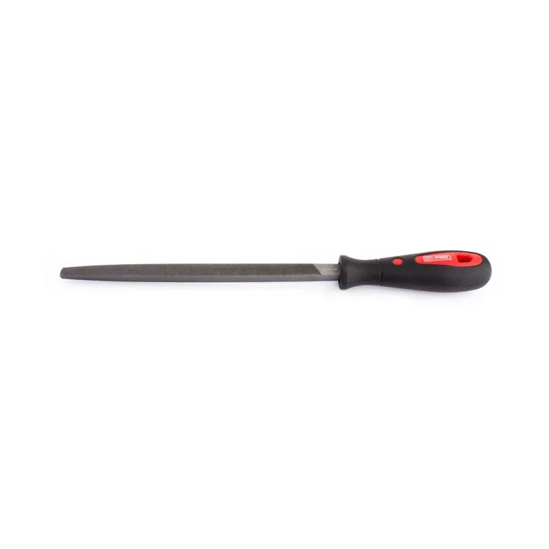 RS PRO Bastard Cut Engineers File Three Square Shape with Soft Grip Handle 200mm 15mm Width 192-3690