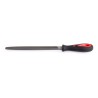 RS PRO Bastard Cut Engineers File Three Square Shape with Soft Grip Handle 200mm 15mm Width 192-3690