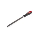 RS PRO Bastard Cut Engineers File Three Square Shape with Soft Grip Handle 200mm 15mm Width 192-3690