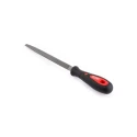 RS PRO Bastard Cut Engineers File Three Square Shape with Soft Grip Handle 200mm 15mm Width 192-3690