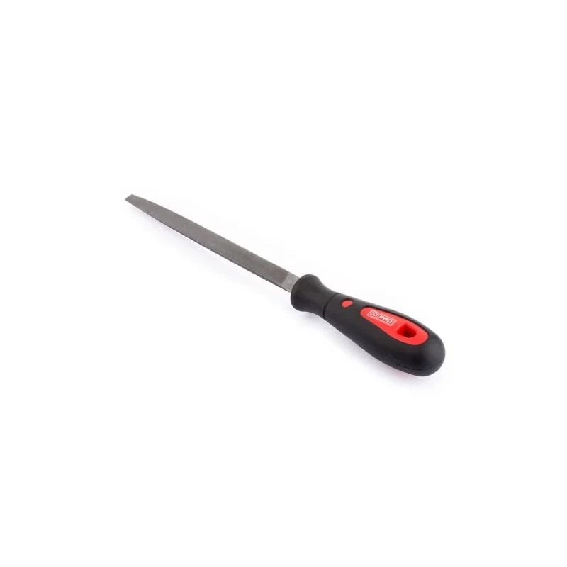RS PRO Bastard Cut Engineers File Three Square Shape with Soft Grip Handle 200mm 15mm Width 192-3690