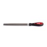 RS PRO Bastard Cut Half Round Engineers File with Soft Grip Handle, 200mm Length, 6mm Thickness, Model 192-3687
