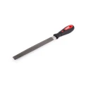 RS PRO Bastard Cut Half Round Engineers File with Soft Grip Handle, 200mm Length, 6mm Thickness, Model 192-3687