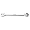 RS PRO Combination Spanner Chrome Vanadium Steel Ratchet Head 19 mm Size 250mm Overall Length 192-3714