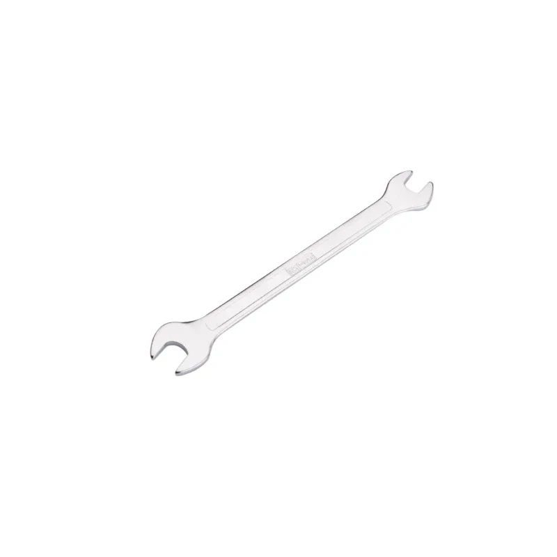RS PRO Double Ended Open End Spanner Metric 6 to 7 mm Chrome Vanadium Steel 120mm Overall Length 192-3720
