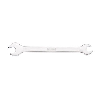 RS PRO Open End Spanner Height Safe Metric 110mm Overall Chrome Vanadium Steel Matt Chrome Finish 192-3719