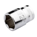 RS PRO 1/2 in Drive 13 mm 6 Point Hex Socket Chrome Vanadium Steel, 38mm Overall Length 192-3754