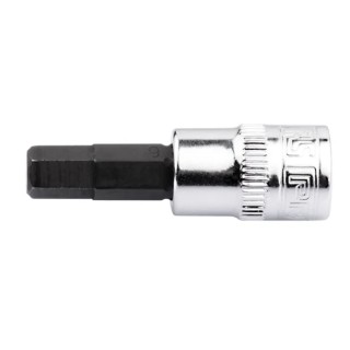 RS PRO 1/4 in Drive Hexagon Square Socket Bit 18mm Overall Length Chrome Vanadium Steel 192-3771