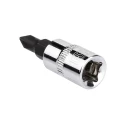 RS PRO 1/4 in Drive PH1 Bit Square Socket, 37mm Overall Length 192-3775