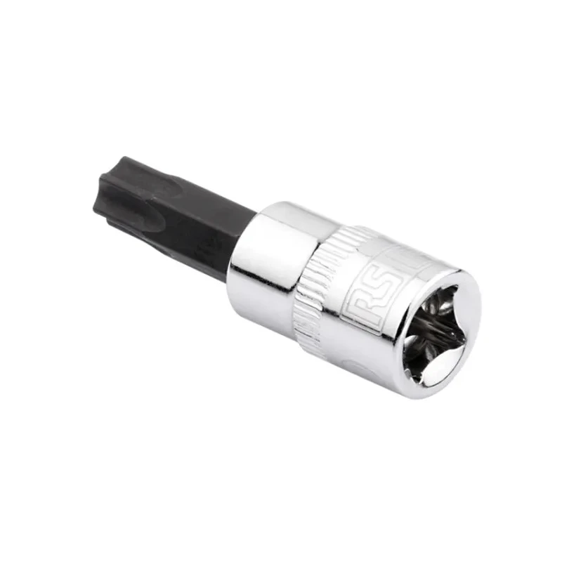 RS PRO 1/4 in Drive 5-14 mm Hexagon Square Socket, Mirror Chrome Finish, 55mm Overall Length 192-3784