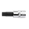 RS PRO 1/4 in Drive Hexagon Square Socket, Chrome Vanadium Molybdenum Steel, Mirror Chrome Finish, 55mm Overall 192-3782