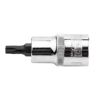 RS PRO Chrome Vanadium Molybdenum Steel 1/2 in Drive Square Bit Socket 55mm Overall Length 192-3800