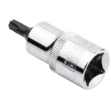 RS PRO 1/2 in Drive Bit Square Socket, Chrome Vanadium Molybdenum Steel, 55mm Overall Length 192-3799
