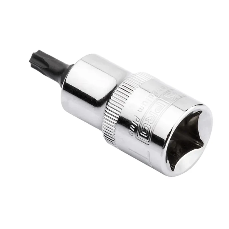 RS PRO 1/2 in Drive Bit Square Socket, Chrome Vanadium Molybdenum Steel, 55mm Overall Length 192-3799