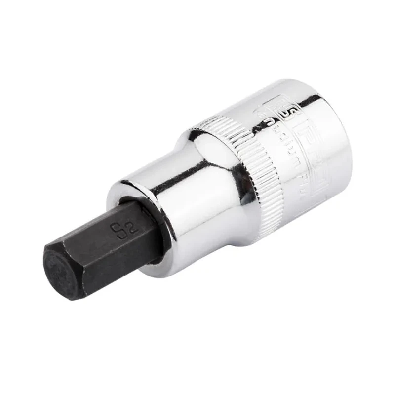 RS PRO 1/2 in Drive 14 mm Bit Socket Square Drive, Chrome Vanadium Steel 55mm Overall Length 192-3797