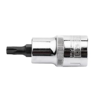 RS PRO 1/2 in Drive Bit Square Chrome Vanadium Steel Socket, 55mm Overall Length 192-3808