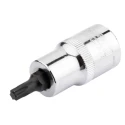 RS PRO 1/2 in Drive Bit Square Chrome Vanadium Steel Socket, 55mm Overall Length 192-3808