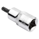 RS PRO 1/2 in Drive Bit Square Chrome Vanadium Steel Socket, 55mm Overall Length 192-3808