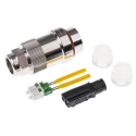 Telegartner LC Single Mode Duplex Fibre Optic Adapter 0.5dB Insertion Loss J68070A0001