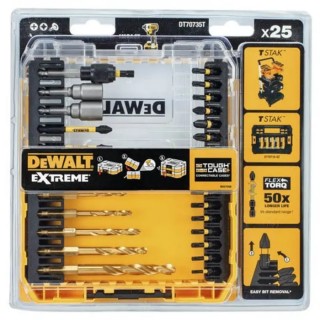 DeWALT Phillips, Pozidriv, Torx Driver Bit Set, 25 Pieces DT70735T-QZ