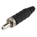 Switchcraft DC Power Plug Nickel-Plated Copper Alloy Straight DC Jack 5A 24V Cable 57mm S762KS