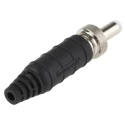 Switchcraft DC Power Plug Straight Male Connector 24V 5A Cable 57mm Length Nickel IP68 S761KS