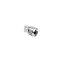 RS PRO 1/4 in Square Drive Adapter Socket Mirror Chrome Alloy Steel 16.4mm Overall 192-3715