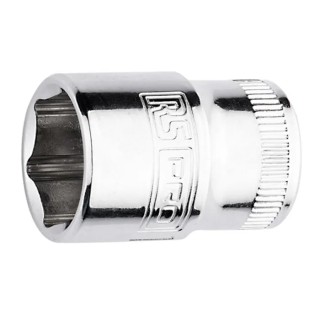 RS PRO 1/4 in Drive 5 mm 6 Point Hex Chrome Vanadium Steel Socket 25mm Overall Length 192-3729