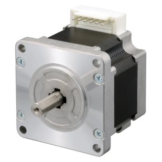 Sanyo Denki 103H7 Series Stepper Motor 24V, 2.1Nm Holding Torque, 1.8° Step Angle, 60 x 60 mm Frame, 8 mm Shaft 103H7823-0440