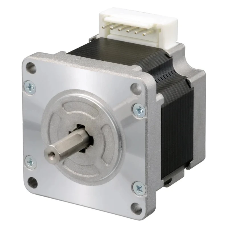 Sanyo Denki 103H7 Series Stepper Motor 24V, 2.1Nm Holding Torque, 1.8° Step Angle, 60 x 60 mm Frame, 8 mm Shaft 103H7823-0440